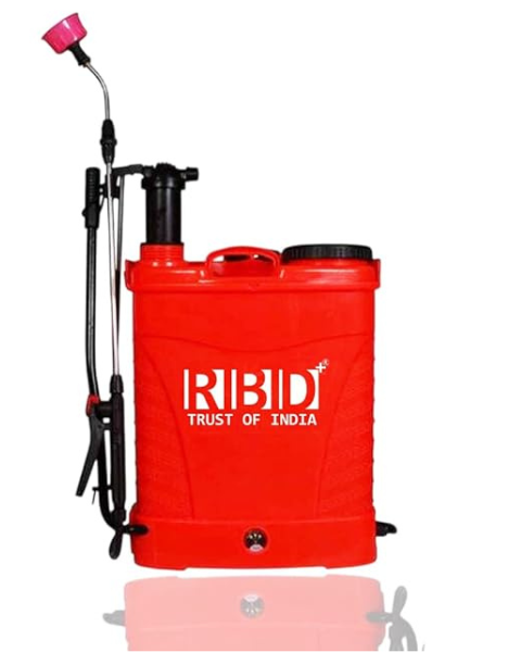 RBD 20L 2-in-1 Battery Sprayer | Manual & Battery Use, 12V 8Ah Battery & 3 Nozzles for Farming