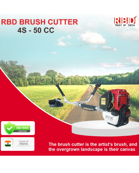 RBD 50cc Side Pack Brush Cutter Without Attachments