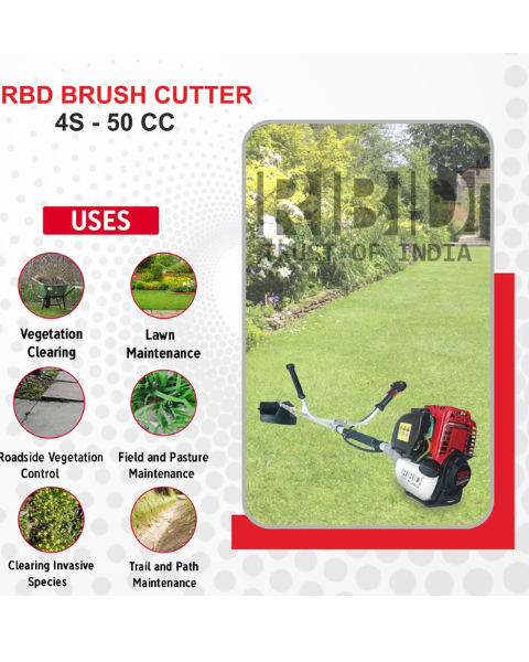 RBD 50cc Side Pack Brush Cutter Without Attachments