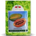 East West Red Royale Papaya F1 Seed packet.