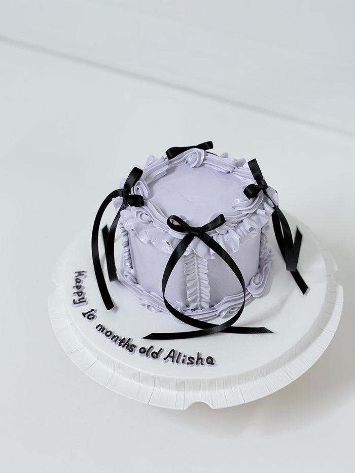 Retro Ribbon - Light Purple