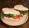 Roasted Turkey BLT on Sourdough Toast