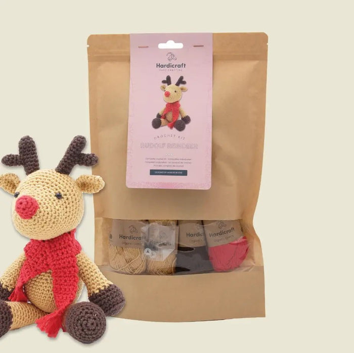 Rudolf Reindeer Crochet Kit | Hardicraft - This is Knit