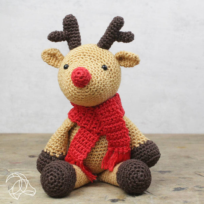 Rudolf Reindeer Crochet Kit | Hardicraft - This is Knit
