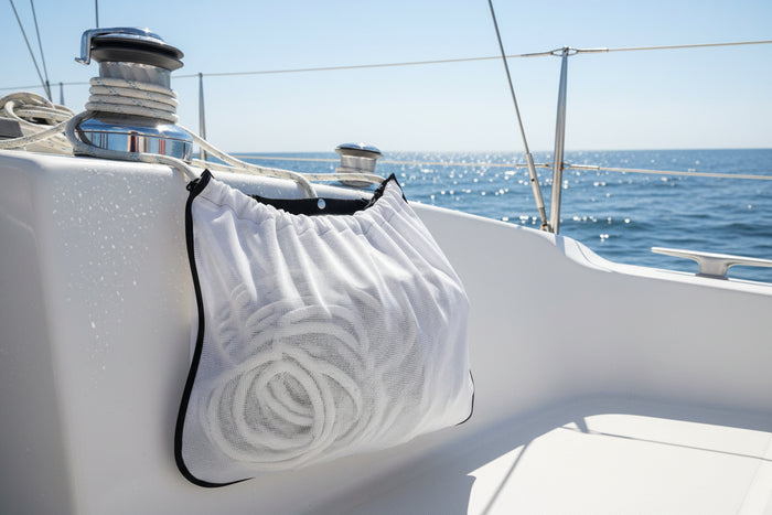 Sailboat Sheet Bag – Handmade Canvas, No-Drill SNADS Mount