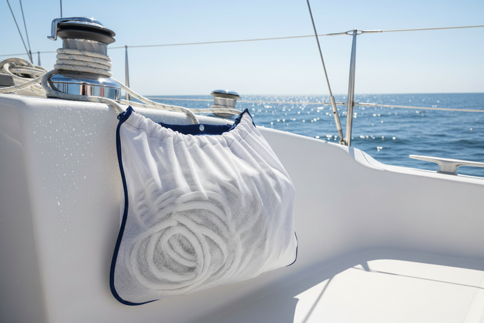 Sheet Bag in Navy Blue