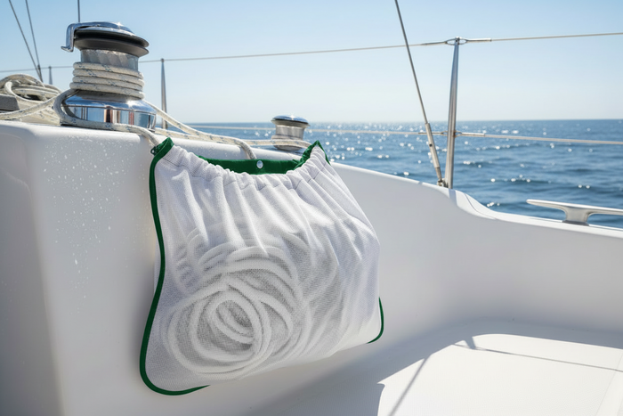 Sailboat Sheet Bag – Handmade Canvas, No-Drill SNADS Mount