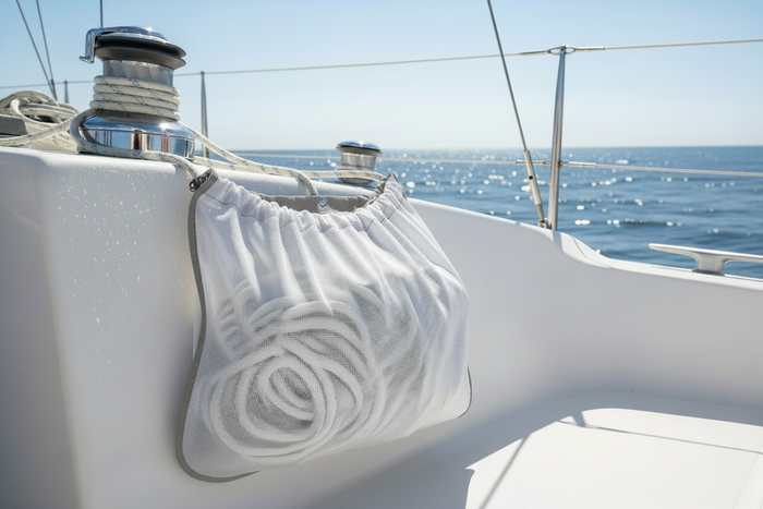 Sailboat Sheet Bag – Handmade Canvas, No-Drill SNADS Mount