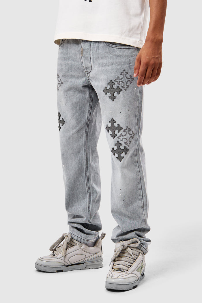 Sandro Relaxed Jean - Light Grey