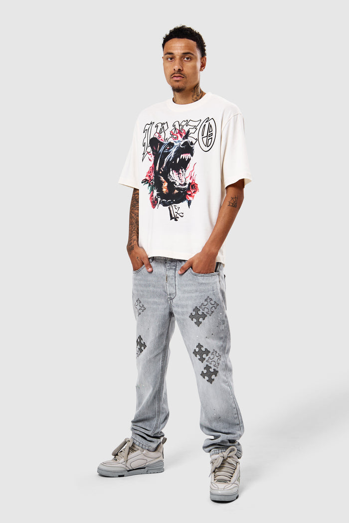 Sandro Relaxed Jean - Light Grey