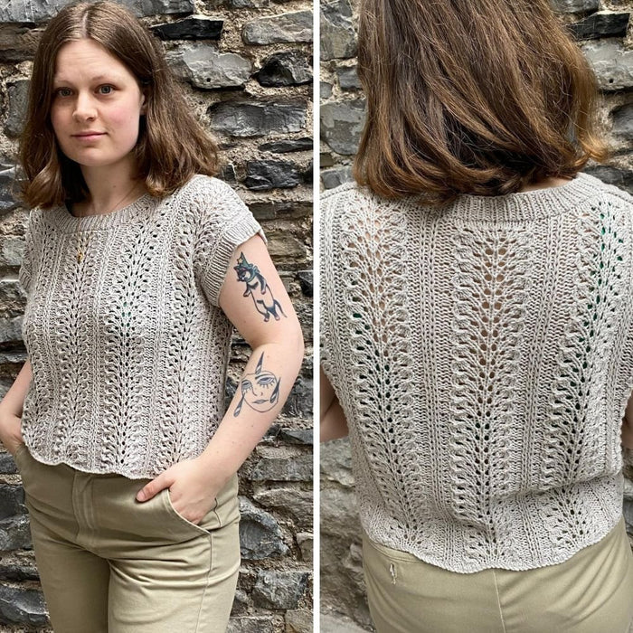 Sellwood Tee Kit | Sandnes Garn - This is Knit