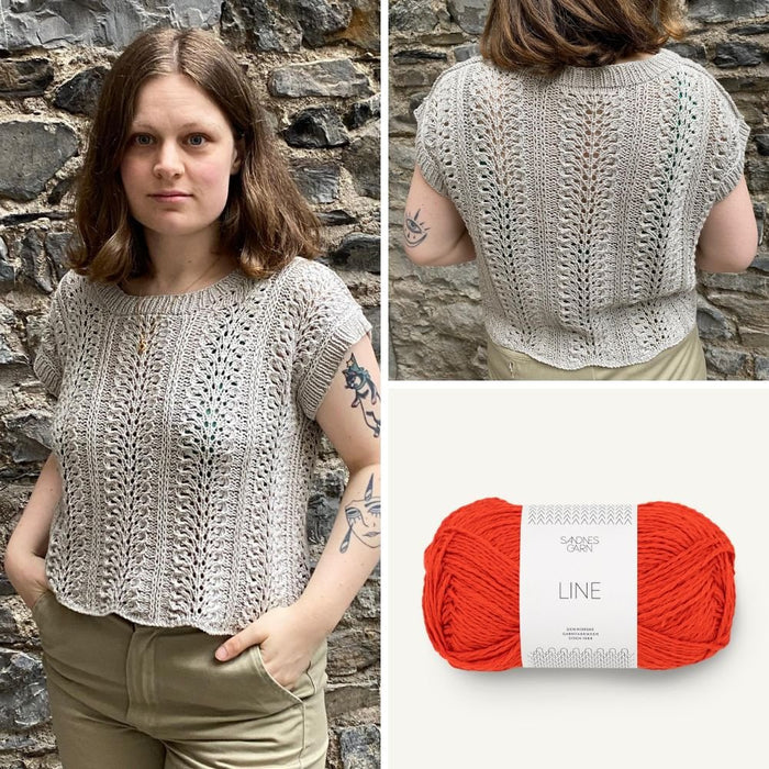 Sellwood Tee Kit | Sandnes Garn - This is Knit