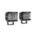 Set of Side-Shooter led lights for the hood of a truck.