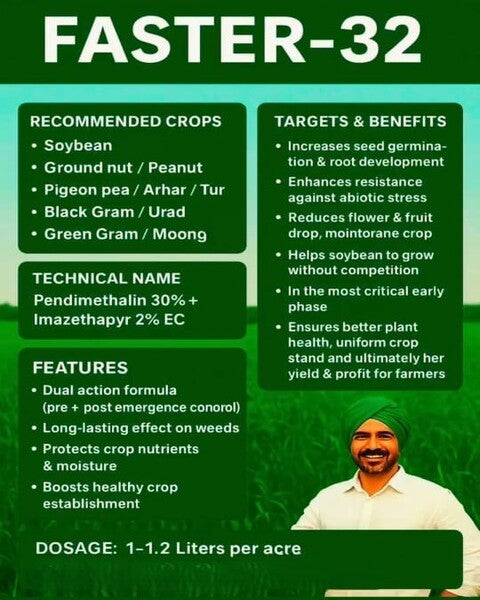 SILVER CROP FASTER-32 | HERBICIDE