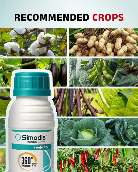 Simodis Insecticide recommended for cotton, brinjal, groundnut and various other crops