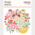 Simple Stories Pink Lemonade Floral Bits & Pieces