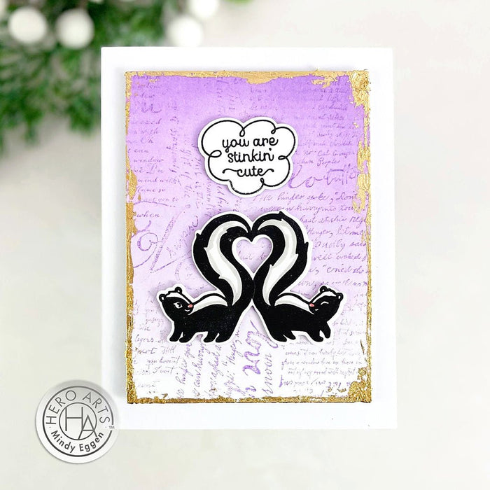 Skunk Love Clear Stamp Set