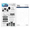 Snarky Birthday Stamp & Die Bundle by Simon Hurley