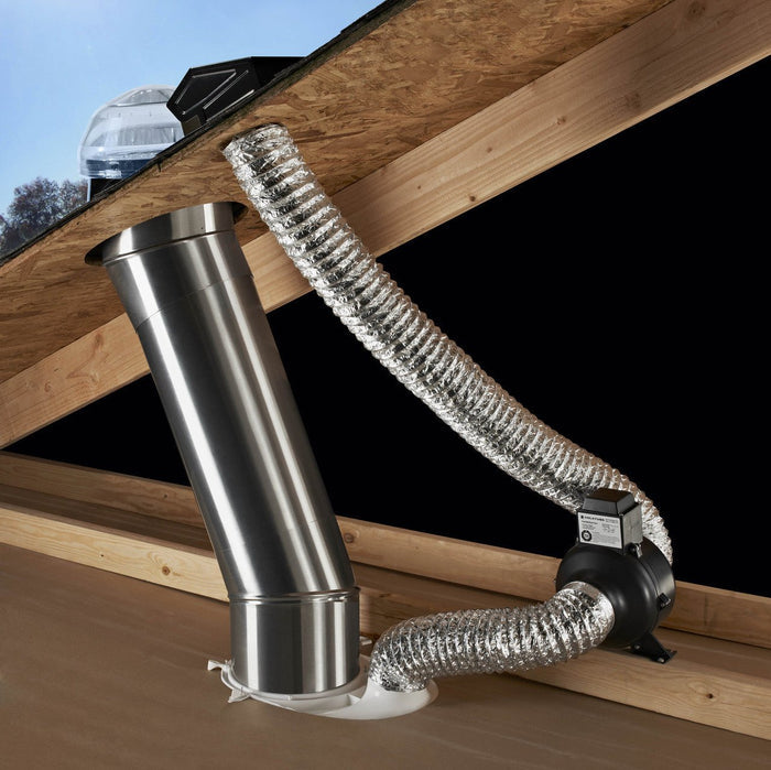 Solatube Roof Vent Cap used with the Ventilation Kit