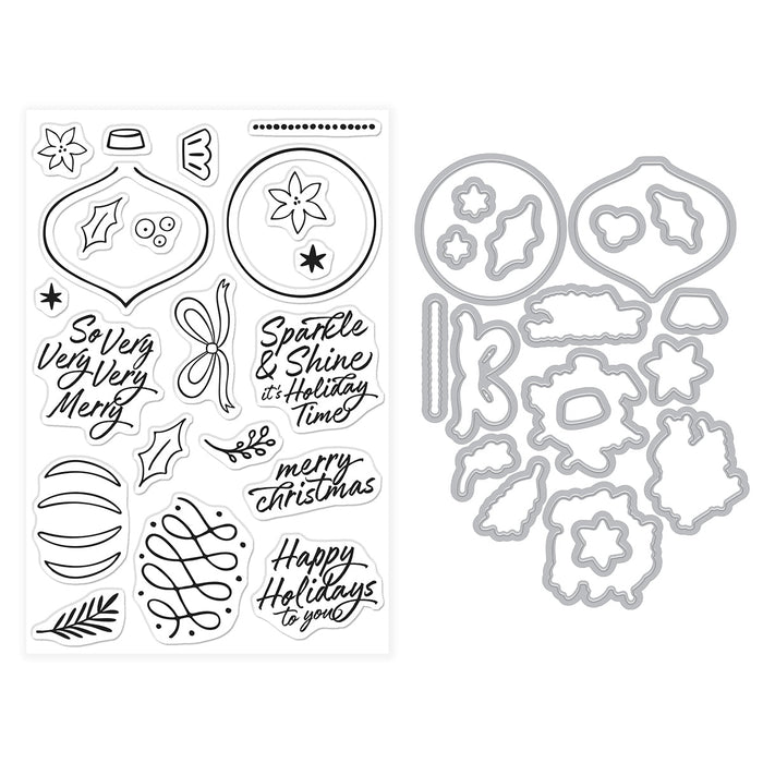 Sparkle and Shine Stamp & Cut Set of the Month - October 2025