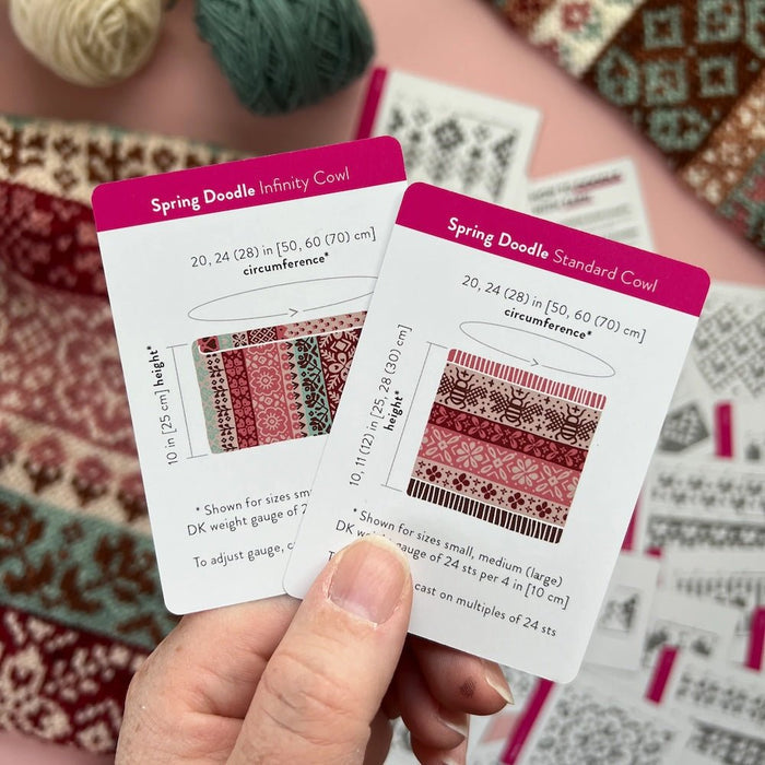 Spring Doodle Card Deck | Pacific Knit Co - This is Knit