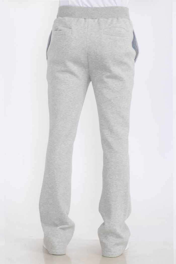 Stacked Flare Fleece Sweat Pants