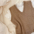 Stockholm Slipover V-Neck Pattern Booklet | PetiteKnit - This is Knit