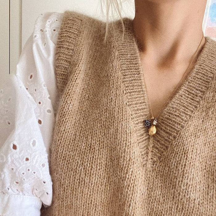 Stockholm Slipover V-Neck Pattern Booklet | PetiteKnit - This is Knit