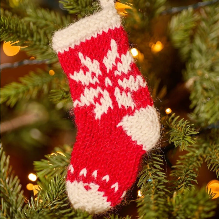 Stocking Knitted Decoration | Namaste - This is Knit