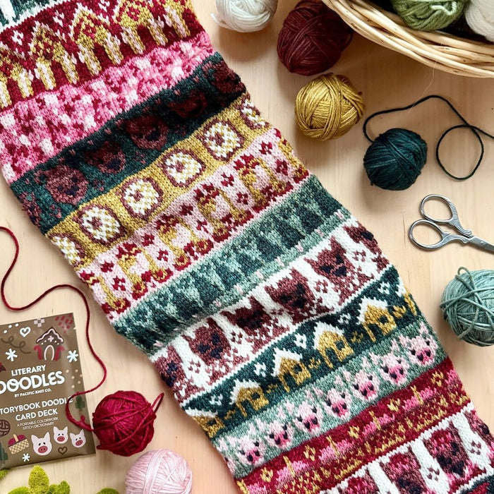 Storybook Doodle Deck - Literary Series (13 Charts) | Pacific Knit Co - This is Knit