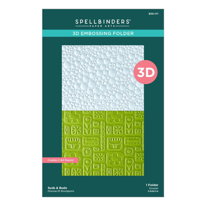 Suds & Buds 3D Embossing Folder