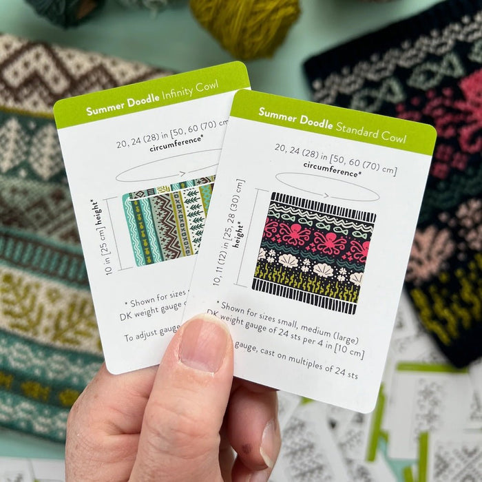 Summer Doodle Card Deck | Pacific Knit Co - This is Knit