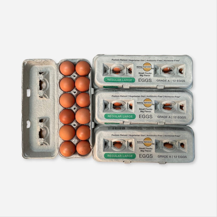 Sunny Harvest Pasture Raised Amish Eggs