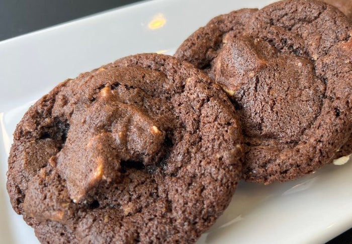 Sweet Bee Triple Chocolate Cookies