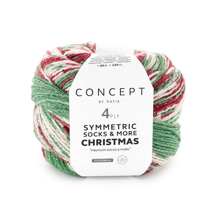 Symmetric Sock Christmas | Katia - This is Knit