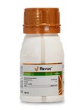 Syngenta Revus systemic fungicide packaging, white bottle with orange cap, 160 ml agricultural protection product.
