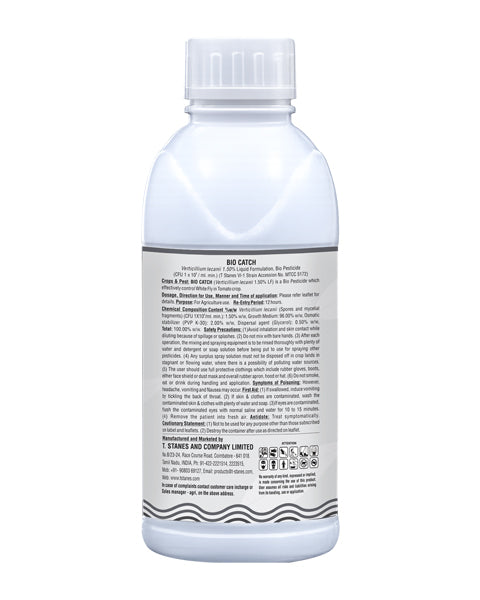 T. Stanes Bio Catch Bio Insecticide (Verticillium lecanii) – Organic Control of Sucking Pests