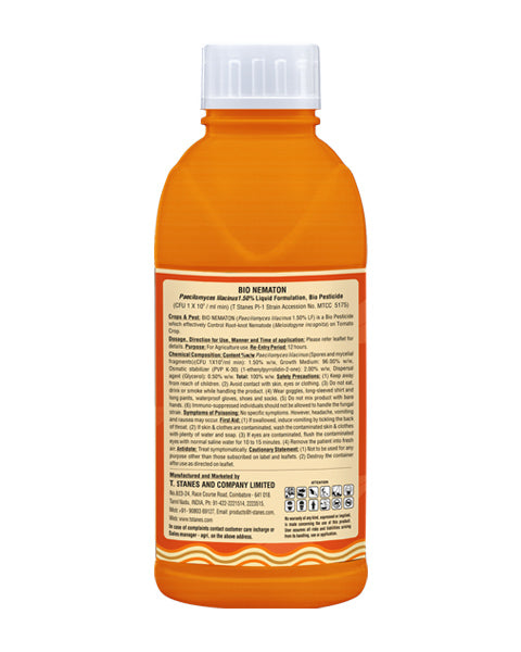 T. STANES BIO NEMATON - Bio Insecticide to Manage Root-Knot Nematodes in Brinjal & Tomato