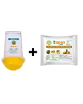 Green Revolutions Tapas Fruit Fly Trap and Lure- Ipm Combo.