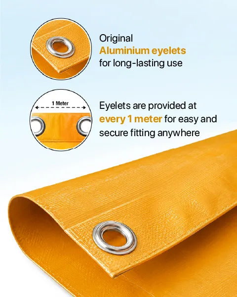 Tarpaulin/Tirpal/Tadpatri sheet- Tapas Veer 170 GSM HDPE, Multipurpose Covering sheet