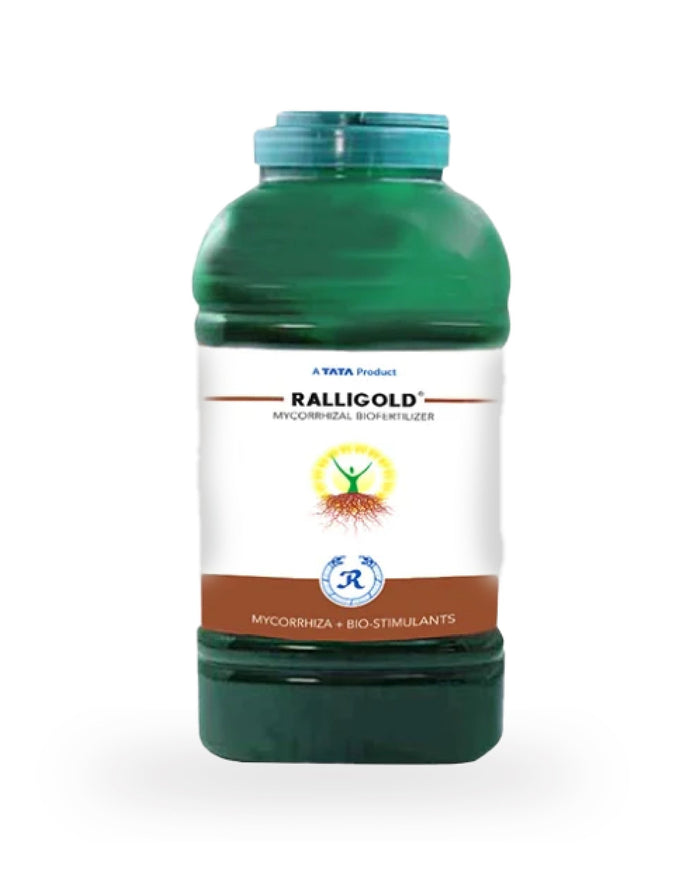 Tata Ralligold GR Biofertilizer with Vesicular Arbuscular Mycorhiza bottle