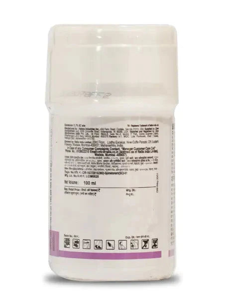 Image of product label with general information