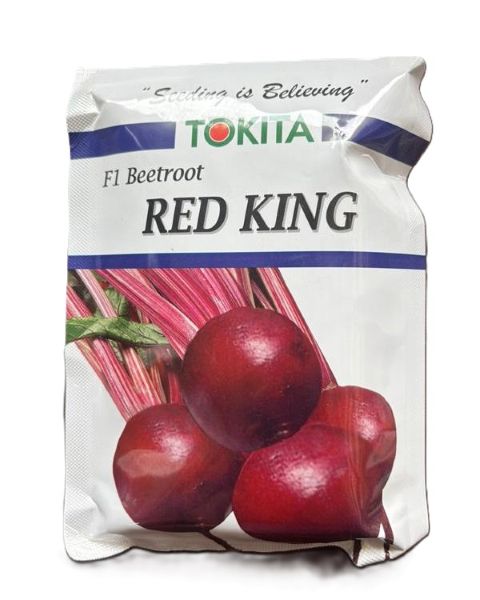 Tokita Red King Beetroot Seeds- Dark Red, Sweet, High Yield