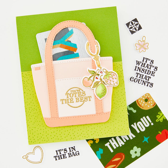 Totes the Best Stamp & Cut