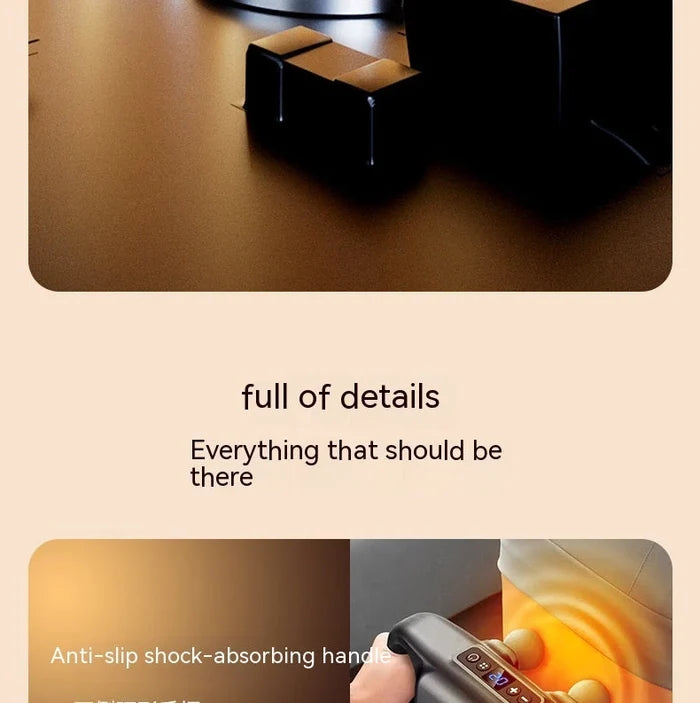 Transform Your Relaxation with Our Four Head Percussive Massage Gun