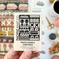 Travel Doodle Card Deck (Smaller Size) | Pacific Knit Co - This is Knit