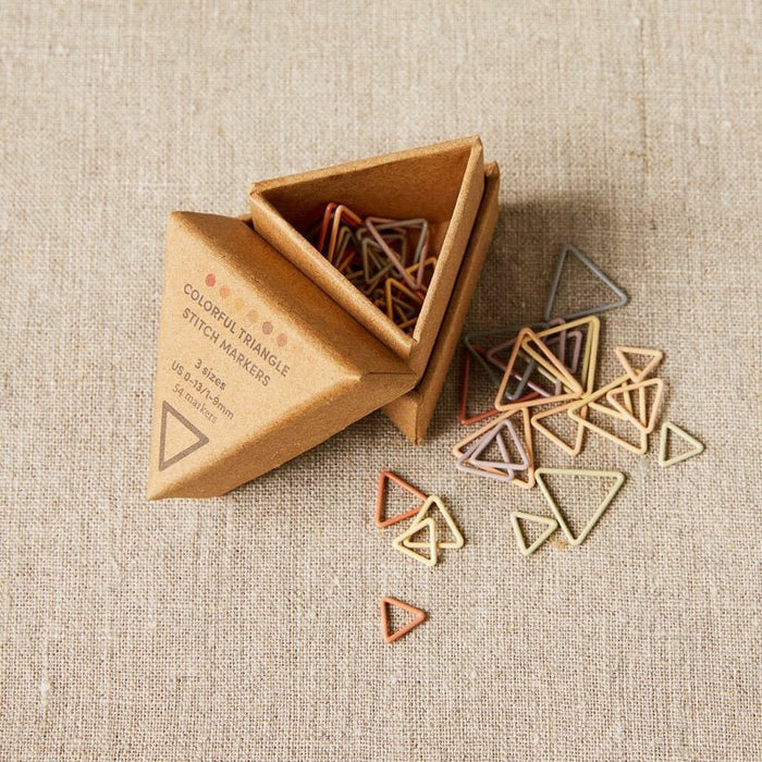 Triangle Stitch Markers | Cocoknits - This is Knit