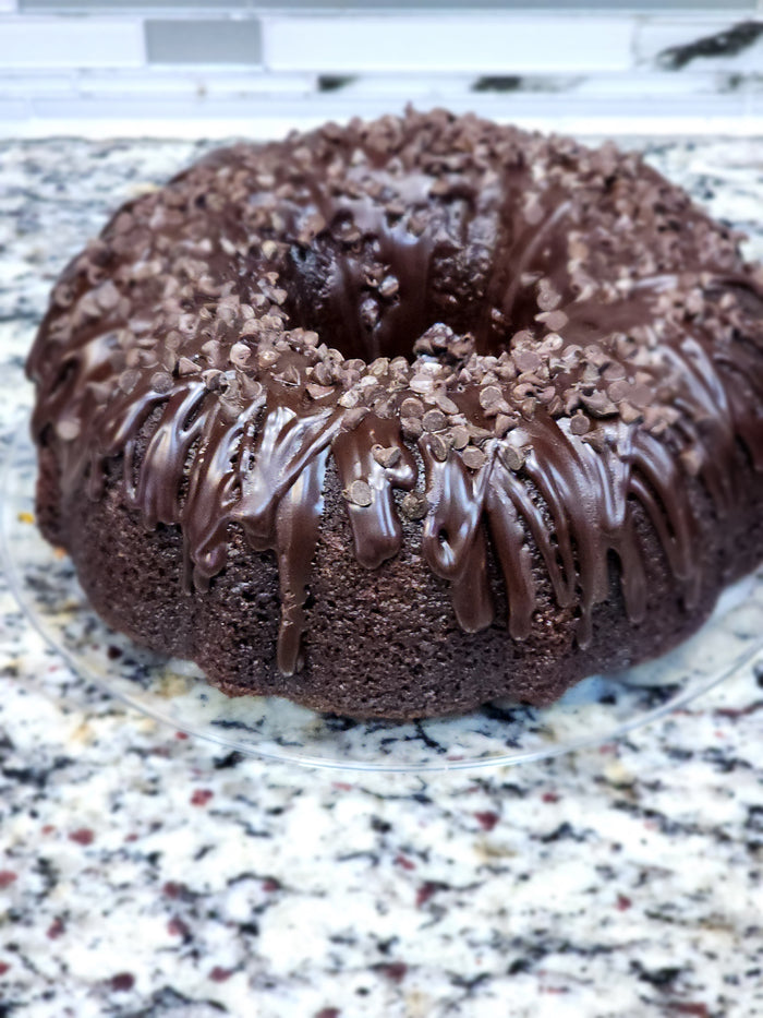 Triple Chocolate Rum Cake