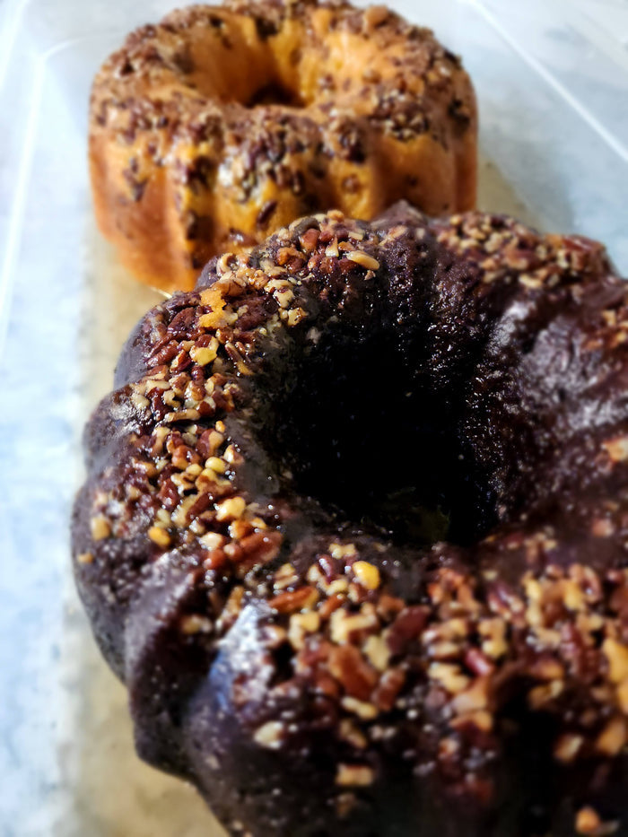 Triple Chocolate Rum Cake