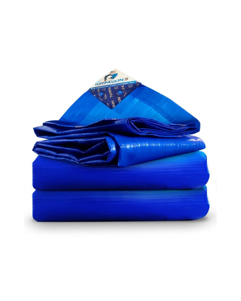 TUFFPAULIN 10FT X 8FT 120 GSM BLUE TARPAULIN-TIRPAL